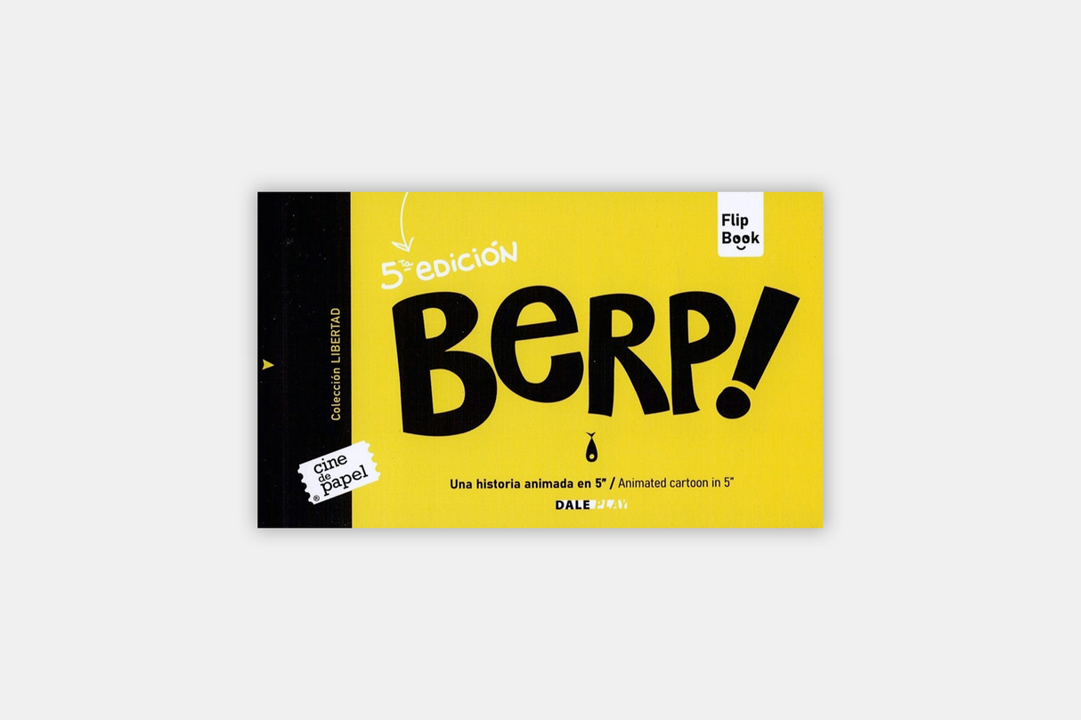 Flipbook BERP! Una historia animada en 5''