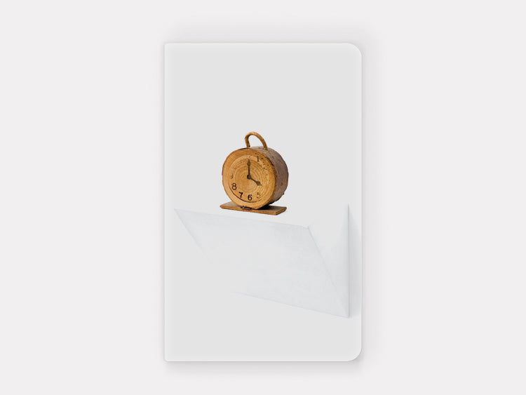 Cuaderno grande: Untitled (Wooden clock) (2007)