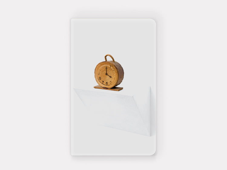 Cuaderno chico: Untitled (Wooden clock) (2007)
