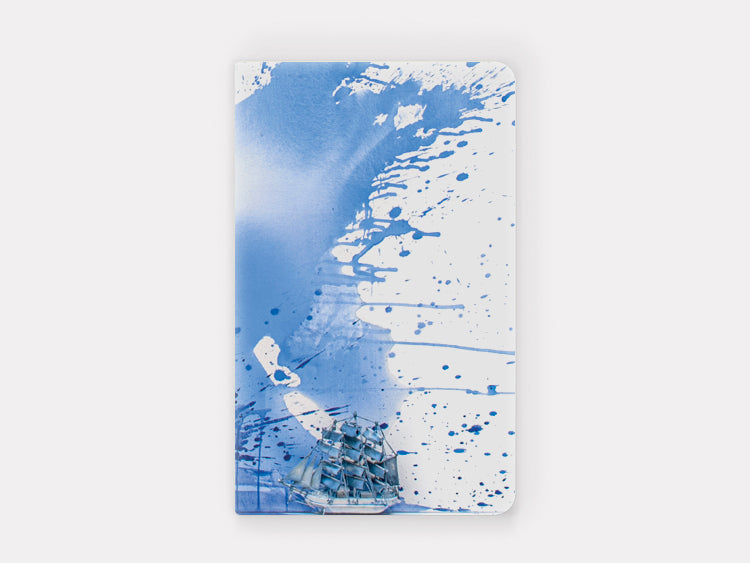 Cuaderno chico: Blue waves (2022)