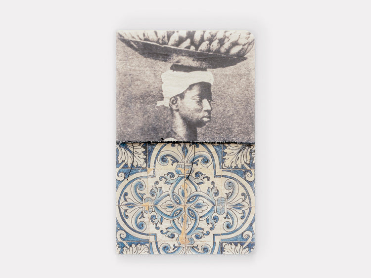 Rosana Paulino's small notebook: Untitled, from the series Paradise Muse (2018)