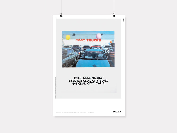 Lámina: Ball Oldsmobile, 1935 National City Blvd. National City, Calif., (1996)