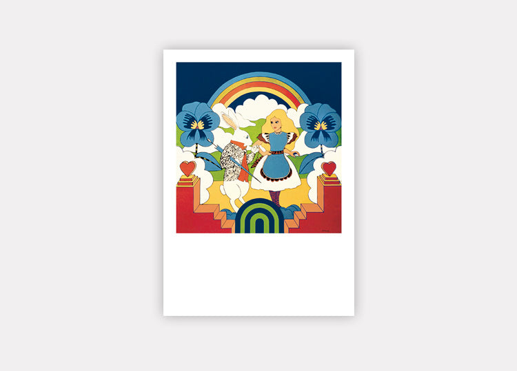 Postcard There will be no other like Edgardo Giménez: Alice in Wonderland (1969)