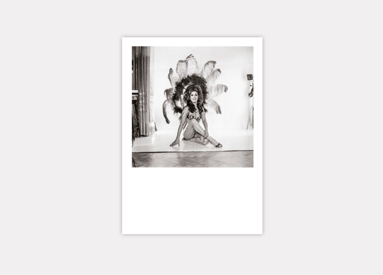 Postal Temporada de Esplendor Estúdio Fotográfico Luisita: Adriana Parets (1972)