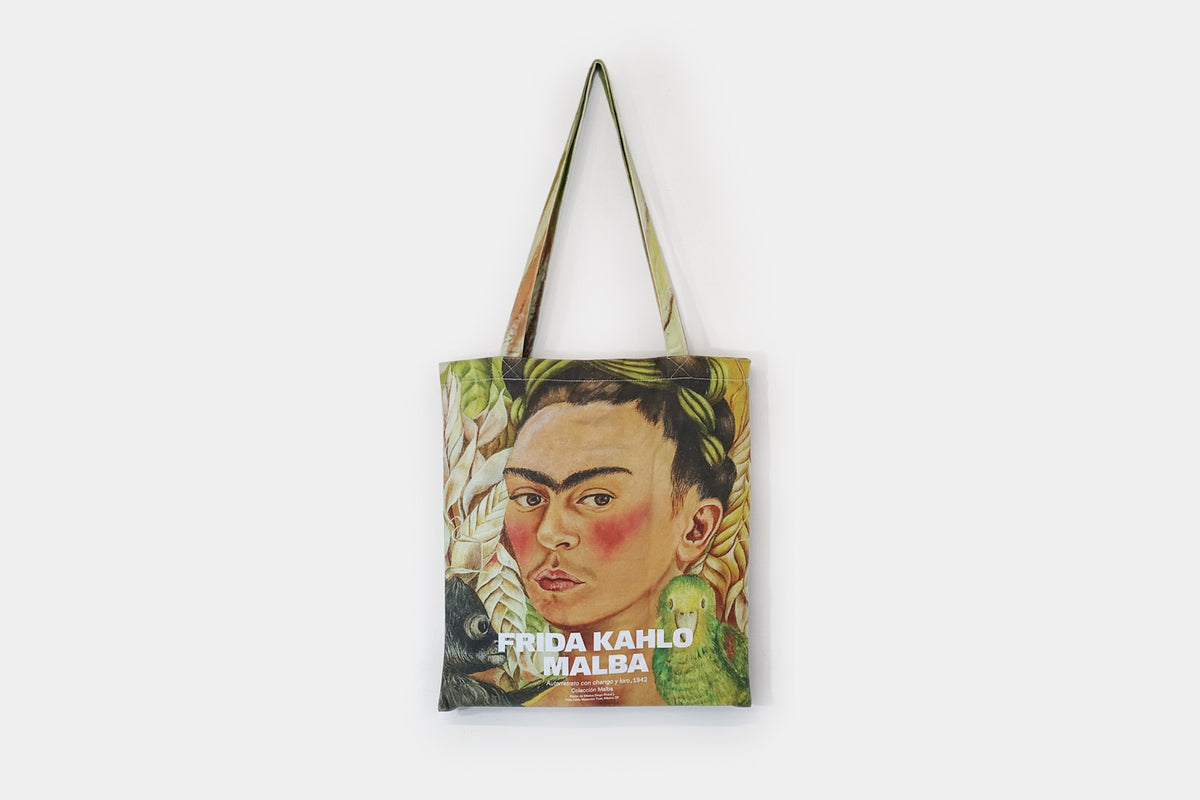 Totebag | Autorretrato con chango y loro (1942) — Full print