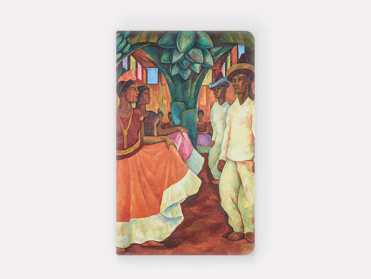 Pequeno caderno México Moderno Diego Rivera: Dança de Tehuantepec (1928)