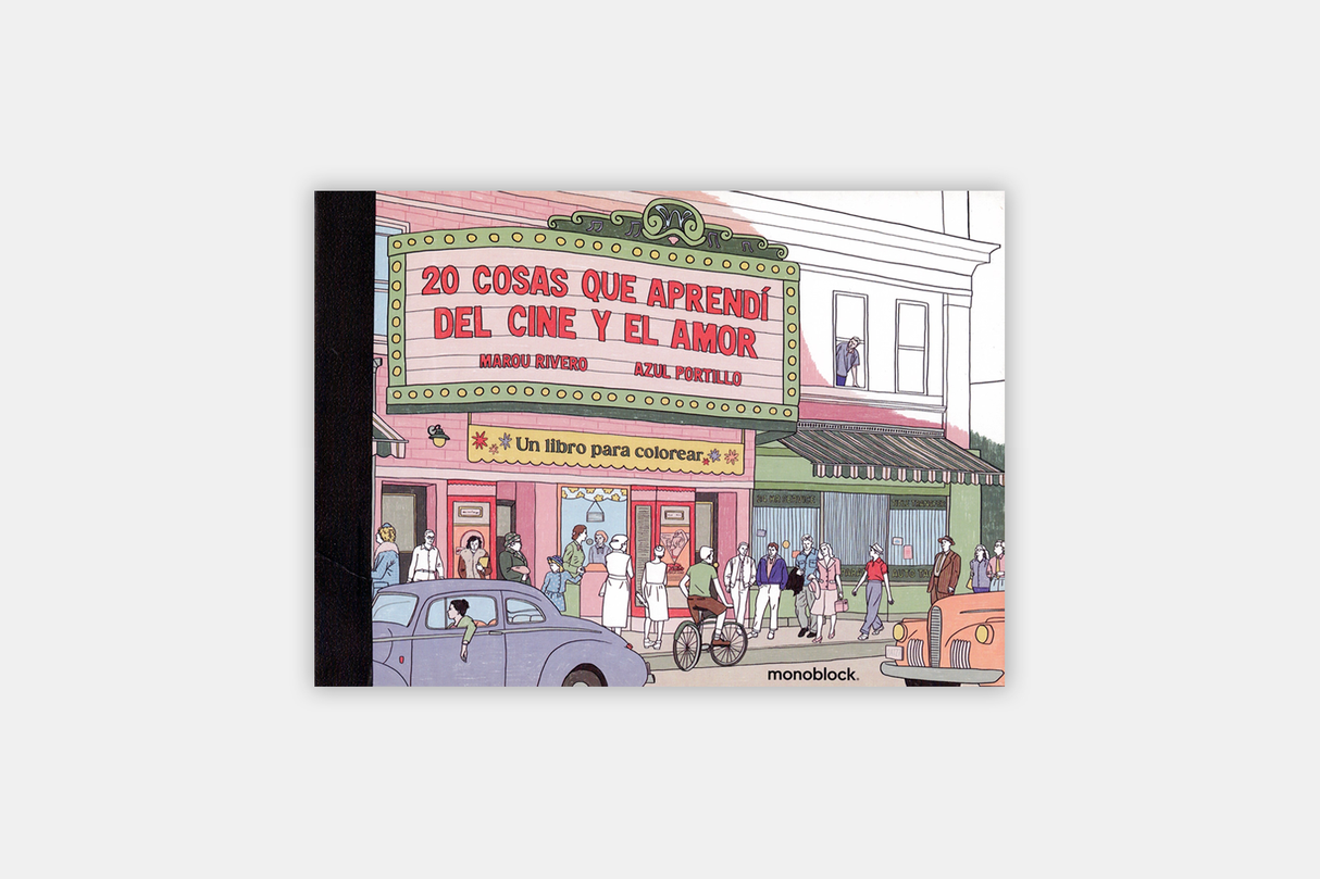 20 Cosas que Aprendí del cine | Libro para colorear