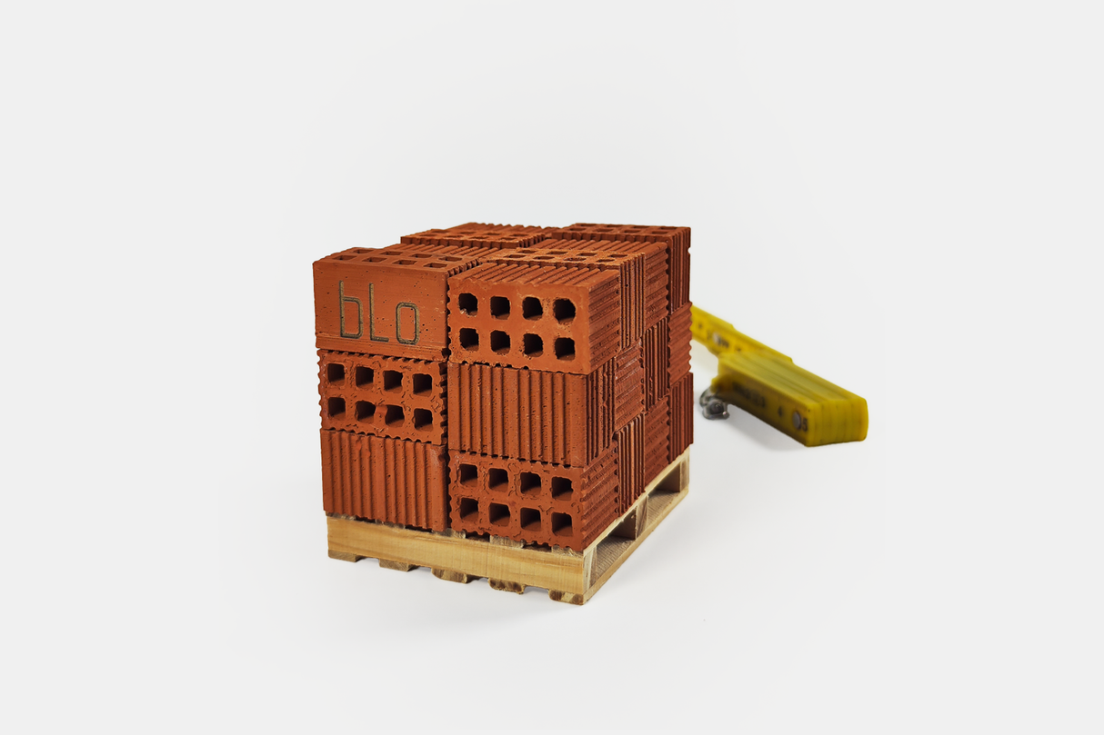Set de miniaturas | Serie Mini materiales: Ladrillos portantes