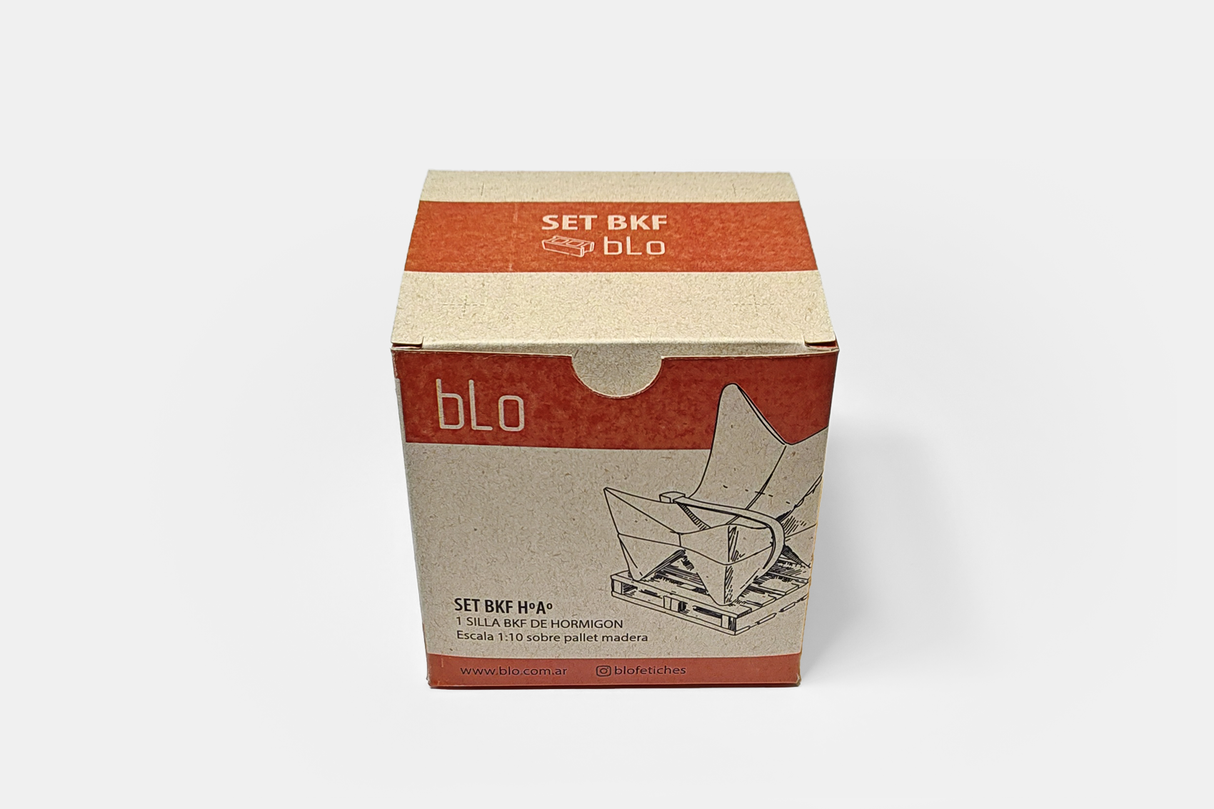 Set de miniaturas | Serie Mini materiales: Silla BKF