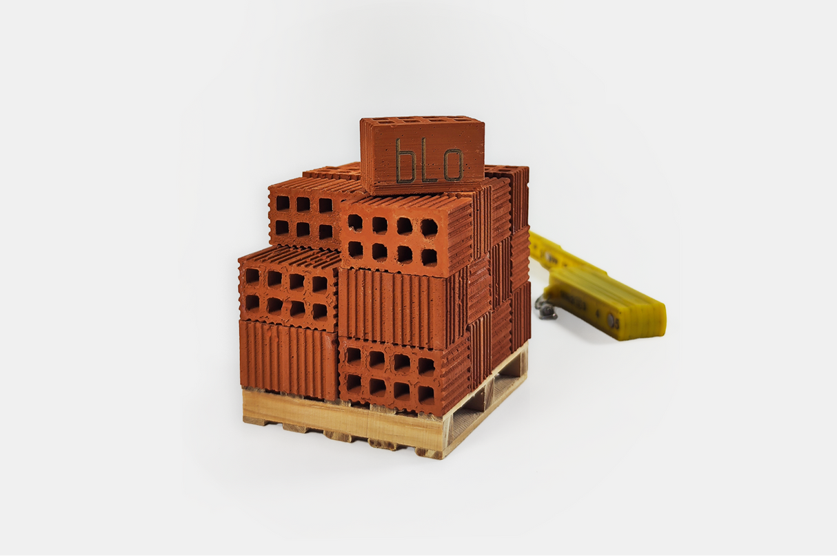 Set de miniaturas | Serie Mini materiales: Ladrillos portantes