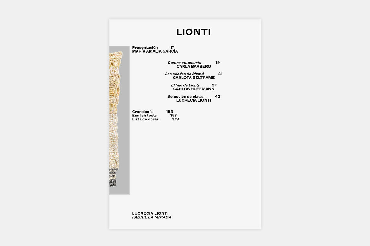 Lucrecia Lionti. Fabril la mirada