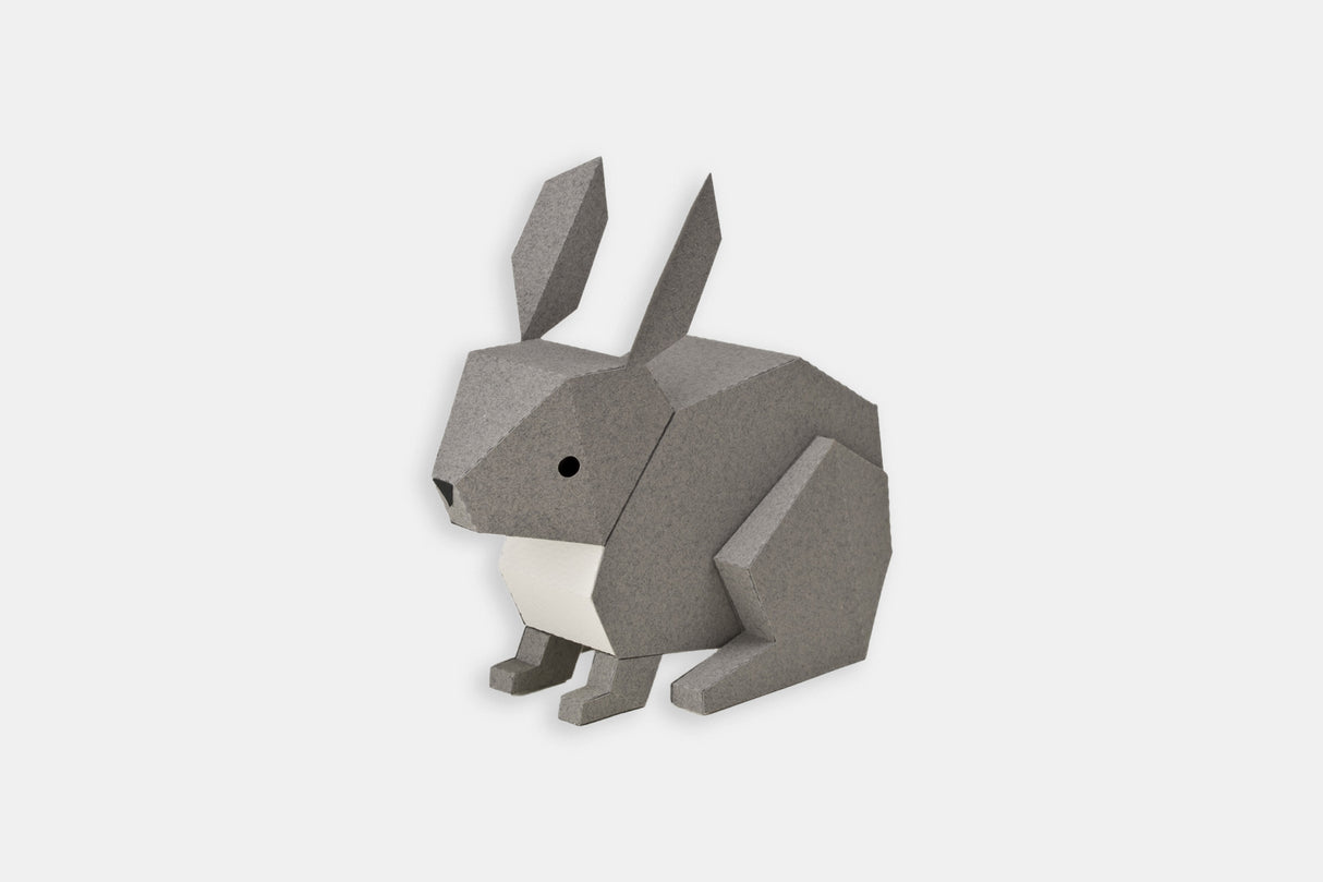 Paper rabbit to assemble