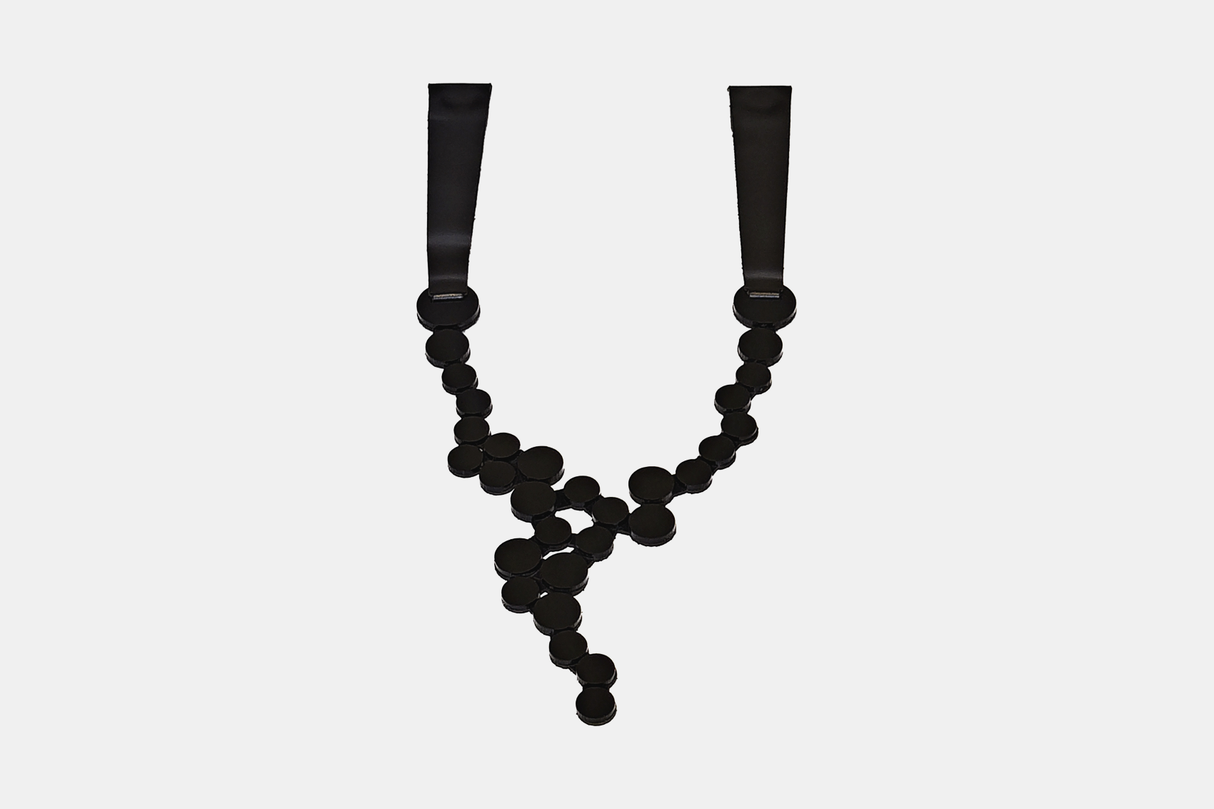 Collar Abstraction Y | Negro