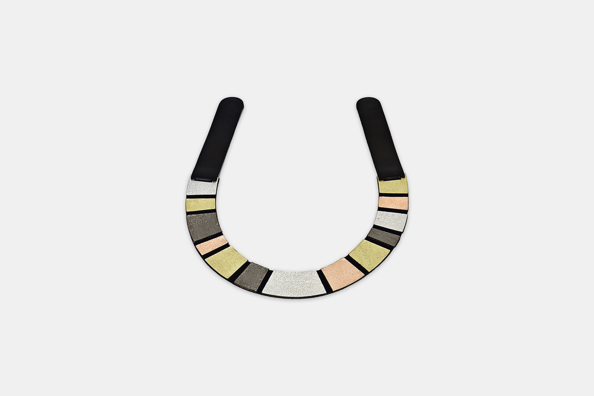 Collar Rainbow Round | Metallics