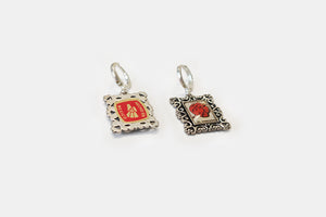 Aretes Filigrana | Lotería mexicana: El Corazón