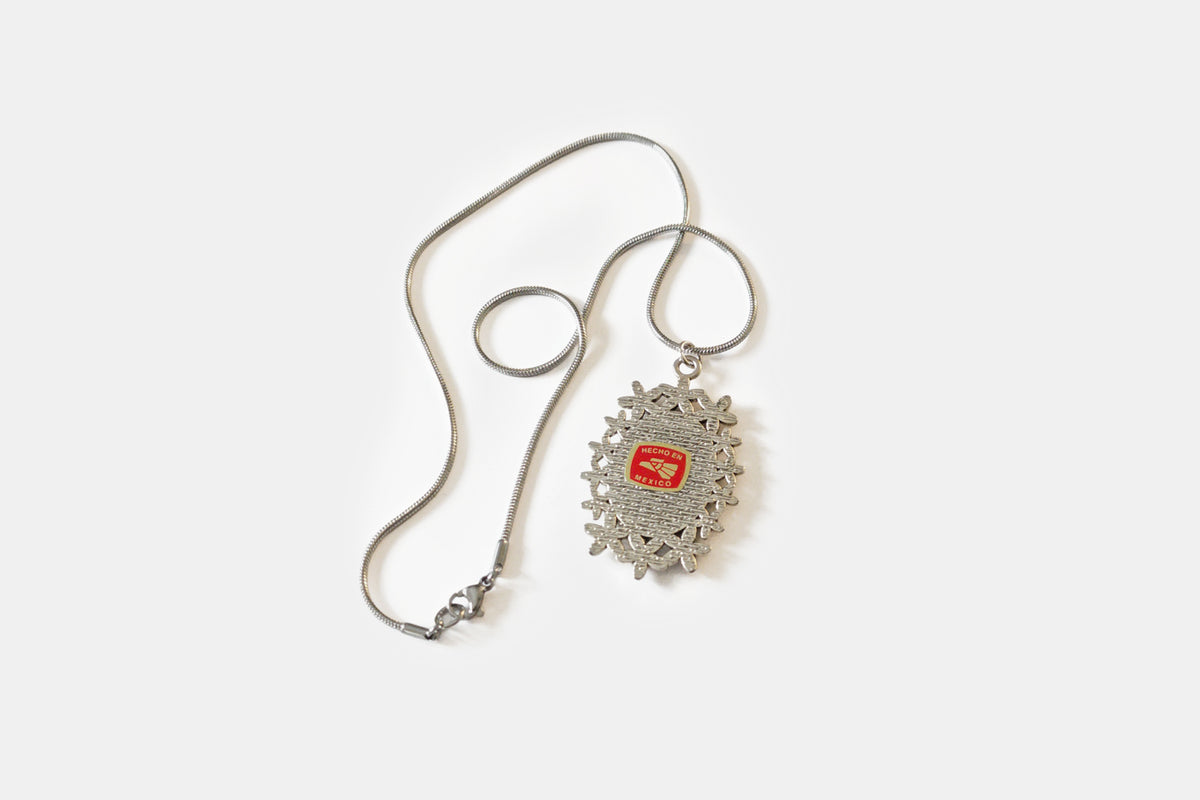Collar con dije «No me olvides» | Acero inoxidable