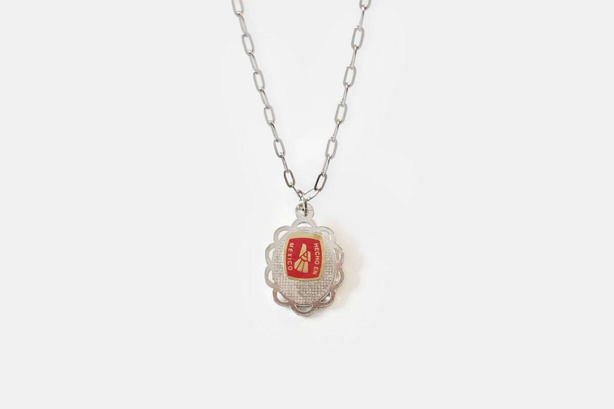 Collar con dije «Pétalos» | Acero inoxidable