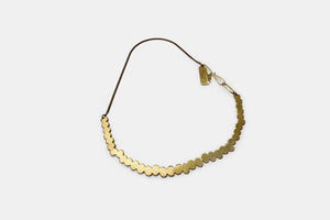 Gargantilla Frida Bolitas | Bronce
