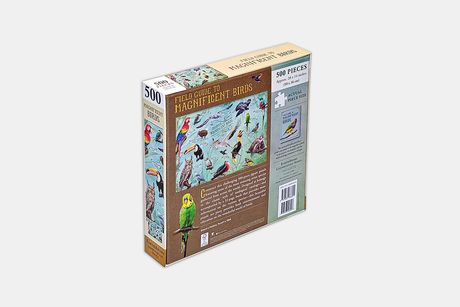 Rompecabezas: Field guide to magnificent birds