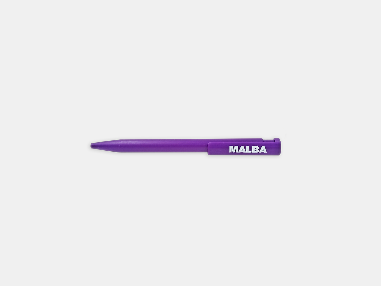 Bolígrafo retráctil MALBA | Violeta