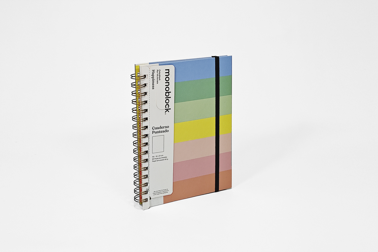 Cuaderno A5 — Colorblock por Vik Arrieta