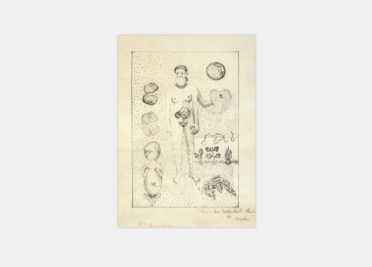 Postal: Sin título (el aborto), 1932