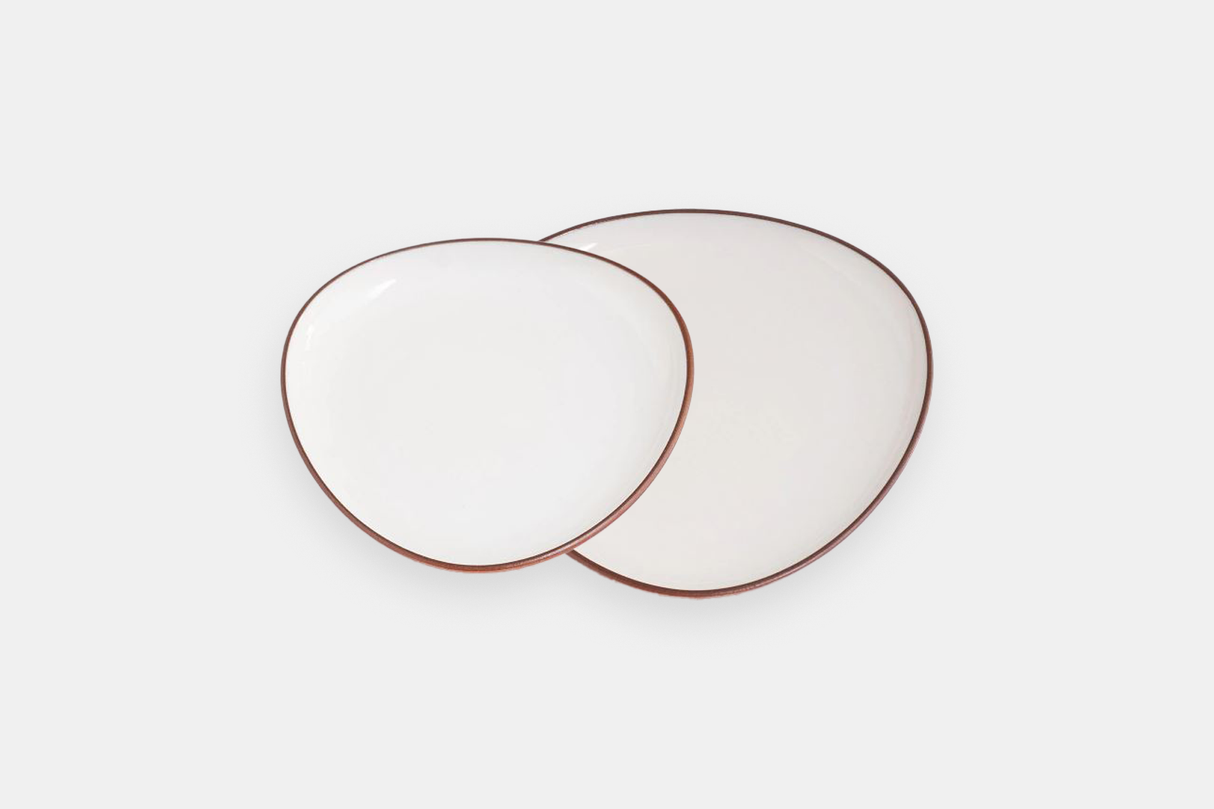 Set Platos Playos x4 – Medianos x2 + Grandes x2 | Blanco