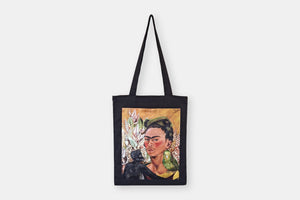 Totebag | Autorretrato con chango y loro (1942)