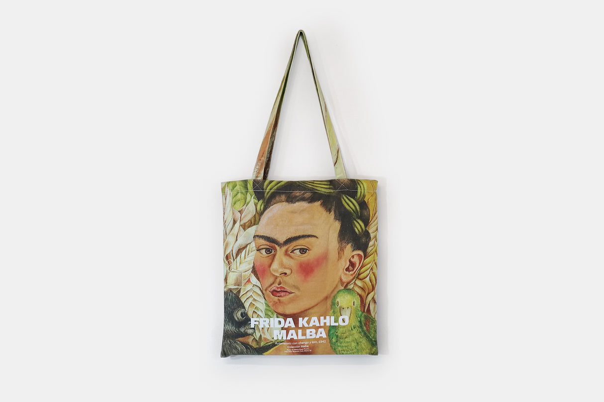 Totebag | Autorretrato con chango y loro (1942) — Full print