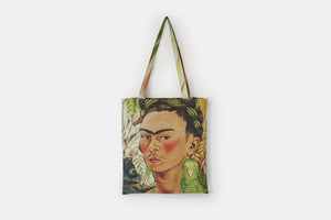 Totebag | Autorretrato con chango y loro (1942) — Full print