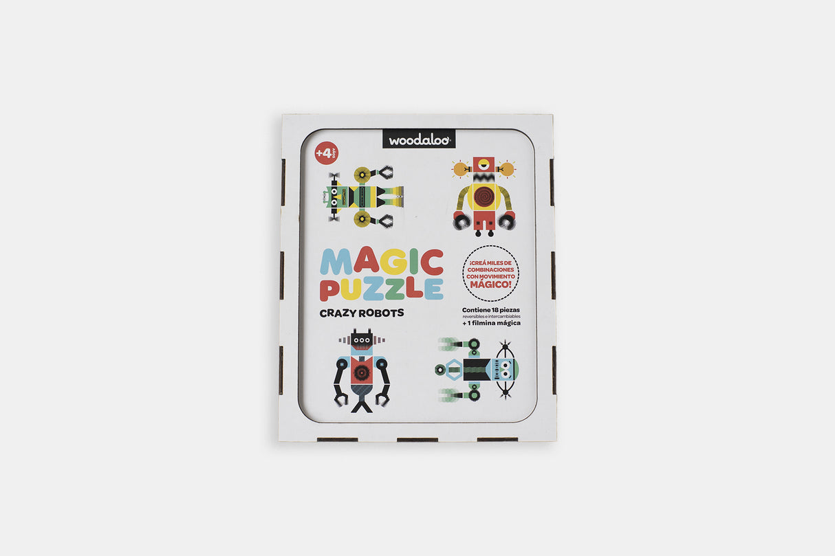 Magic Puzzle | Crazy Robots