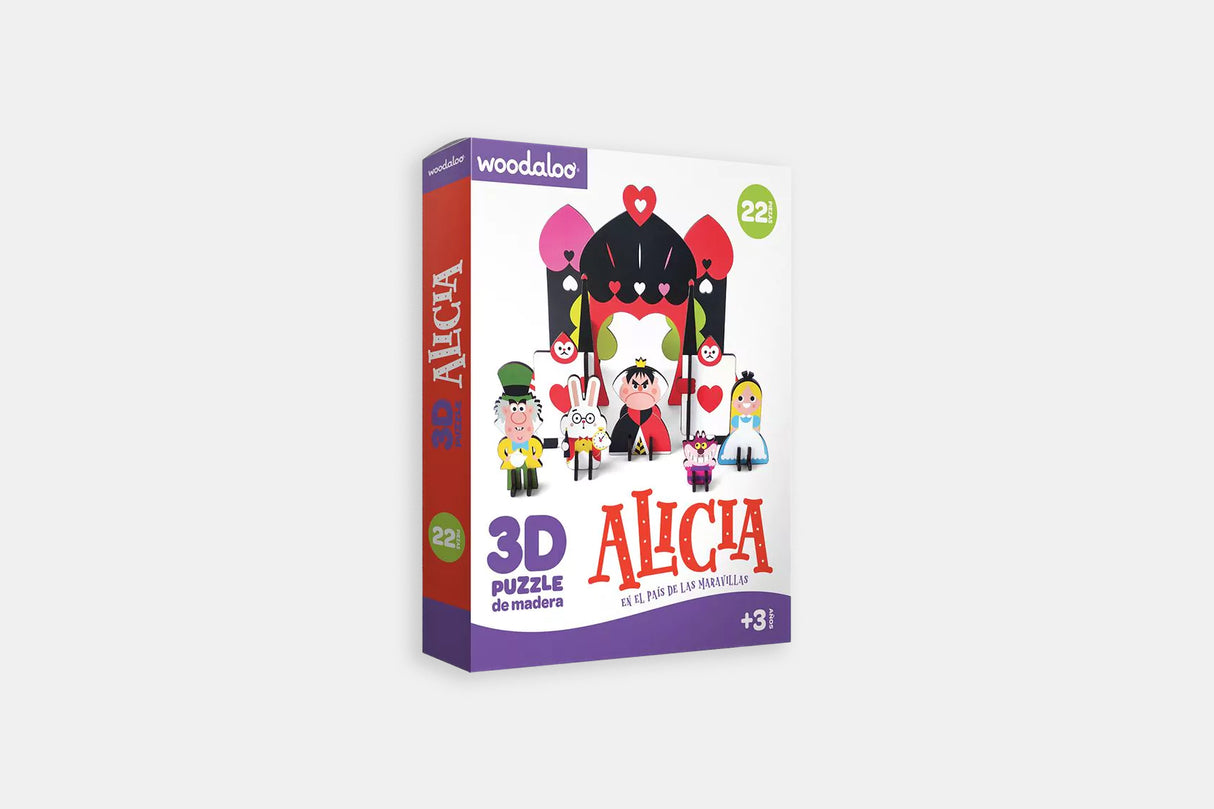 3D Puzzle | Alicia en el País de las Maravillas