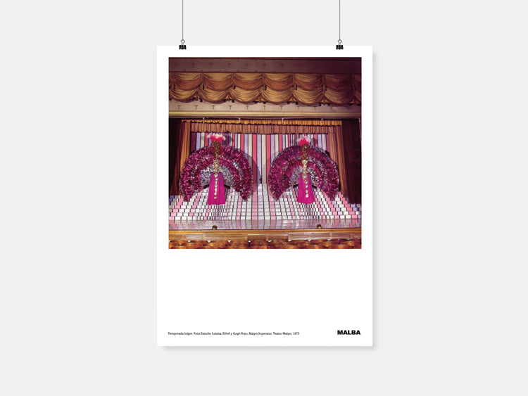 Lámina: Ethel y Gogó Rojo (1973)