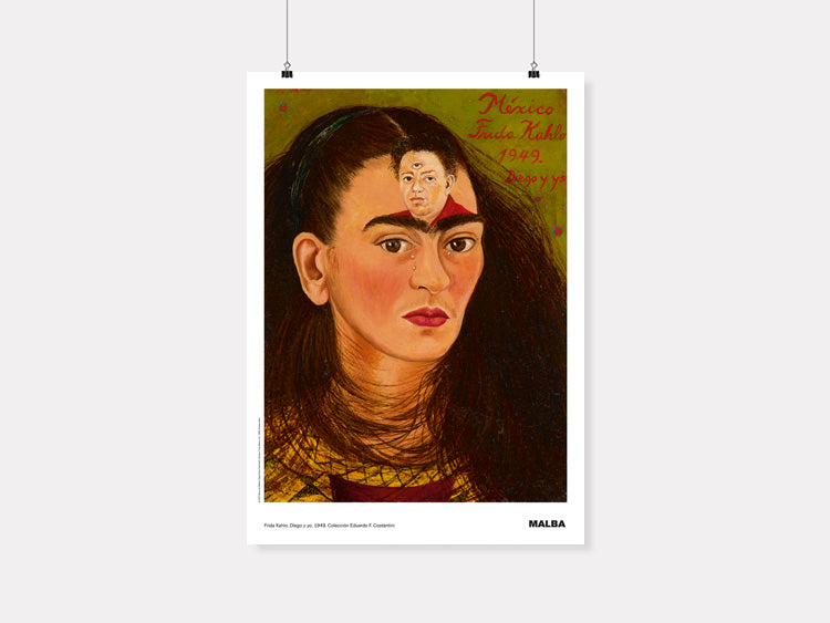Terceiro Olho. Coleção Costantini no Malba Frida Kahlo: Diego e Eu (1949)
