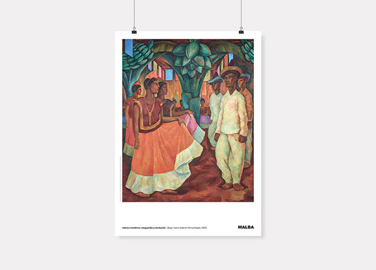 Modern Mexico Diego Rivera: Dance of Tehuantepec