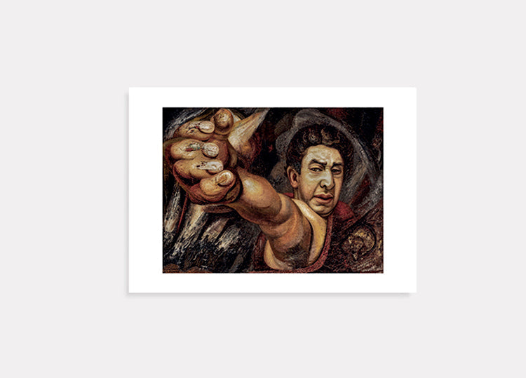 Postal: Autorretrato (El Coronelazo) (1945)