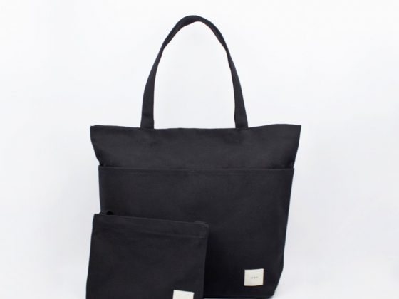 Utility Tote Black Front Pouch 1024px-1000×1000