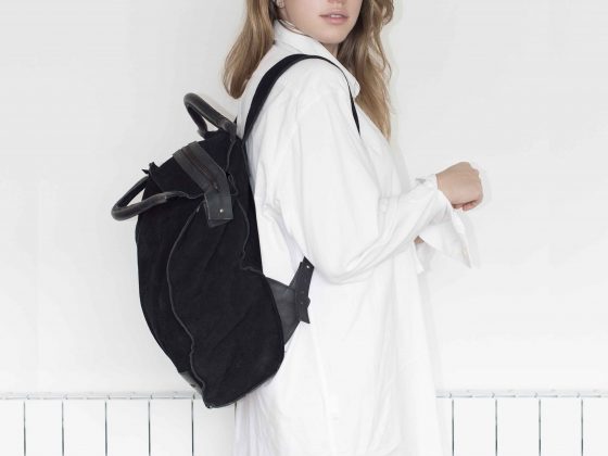 Backpack Portanote 17 Gamuza 1